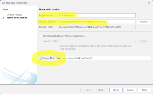 NetBeans - New Project